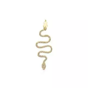 Подвеска Tous Good Vibes Serpent, золото/бриллианты