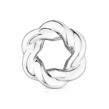 Подвеска Tous L Twisted Donut, серебро