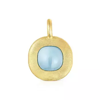 Подвеска Tous Nattfall, вермель/халцедон