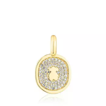 Подвеска Tous Oursin, золото/бриллианты