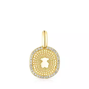 Подвеска Tous Oursin, золото/бриллианты