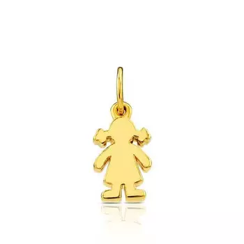 Подвеска Tous Sweet Dolls Girl motif, золото
