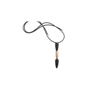 Подвеска Vhernier Calla из розового золота 18 карат и черного дерева