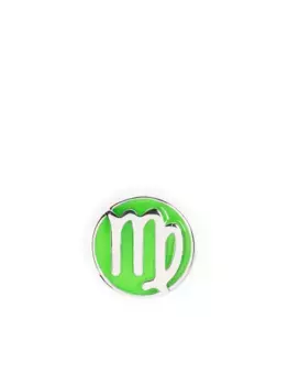 Подвеска Virgo POP Coin Maria Black, серебяный