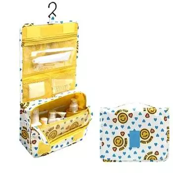Подвесная дорожная косметичка на крючке SEVILLA, Trip Story, желтый