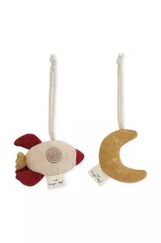 Подвесная игрушка для малышей, 2 шт. Konges Sljd, мультиколор