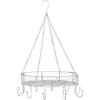 Подвесная корзина для дома Ambiance Ambiente Haus, белый