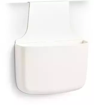 Подвесная корзина Zeller Present с вешалкой 28х34х8,5 см, белый