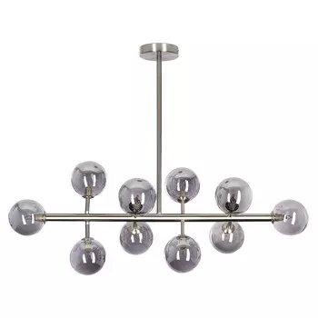 Подвесная лампа Beliani, 34x34x68 см, серебристый