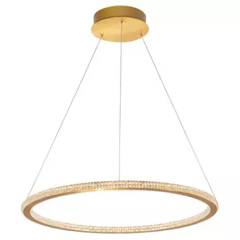 Подвесная лампа click-licht, 30x30x150 см, цвет латуни