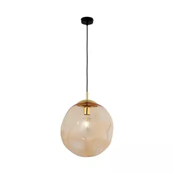 Подвесная лампа famlights, 35x35x180 см, золотой/янтарь