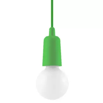 Подвесная лампа famlights, 4,5x4,5x90 см, зеленый