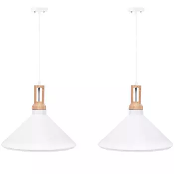 Подвесная лампа KONSIMO, 35x35x28 см, белый