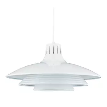 Подвесная лампа Relaxdays, 36x36x102 см, белый