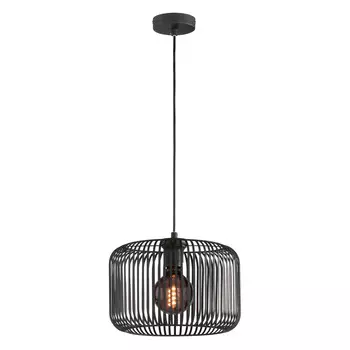 Подвесная лампа Schner Wohnen, 30x150 см, черный/песочный