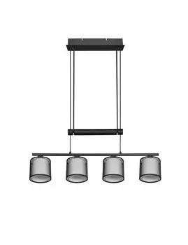Подвесная лампа Trio Leuchten, 82,2x150x12,5 см, черный