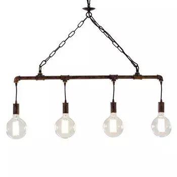 Подвесная лампа в стиле ретро для вашей гостиной с имитацией медного дерева Eco Light, мультиколор