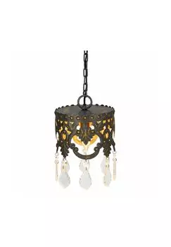 Подвесная люстра Mitry античный коричневый Loberon, античный коричневый