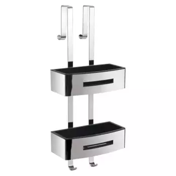 Подвесная мыльница для душа Poseidon Gedy, черный