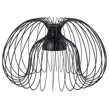 Подвесной абажур, черный, 52 см, KALLFRONT IKEA