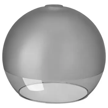 Подвесной абажур, матовое стекло/серый, 30 см, JAKOBSBYN IKEA