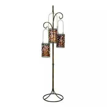 Подвесной бочонок-свеча-фонарь