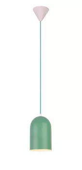 Подвесной светильник 15x15x110 см, зеленый