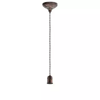 Подвесной светильник 1 лампочка E27 COPPER BLACK YORTH EGLO, медь