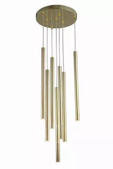 Подвесной светильник 30x150 см, янтарный