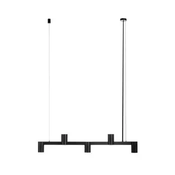 Подвесной светильник Arcchio 'Brinja' черного цвета из алюминия, черный