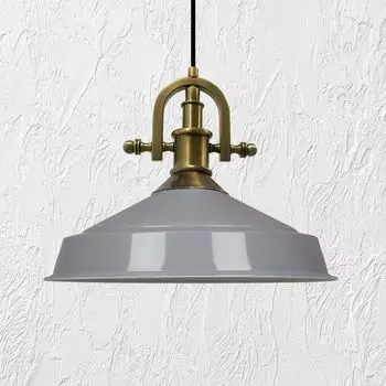 Подвесной светильник | Аслетл Марин | Металлический подвесной светильник, промышленный серый винтажный подвесной светильник Bamyum