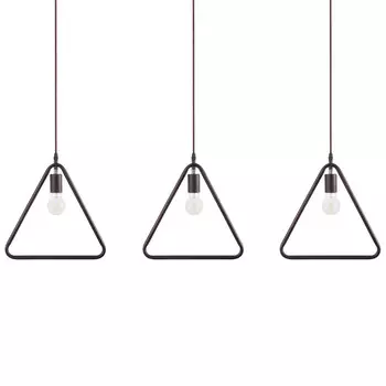 Подвесной светильник Beliani, 35x35x183 см, коричневый