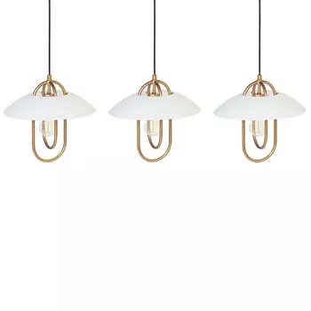 Подвесной светильник Beliani, 7x76x121 см, золотой