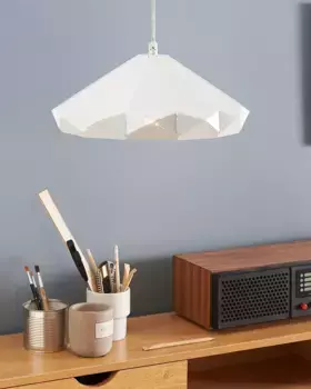 Подвесной светильник Beliani, белый