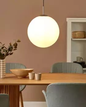 Подвесной светильник Beliani, белый