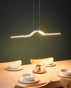 Подвесной светильник Beliani, белый