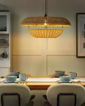 Подвесной светильник Beliani, бежевый