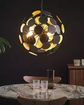 Подвесной светильник Beliani, черный