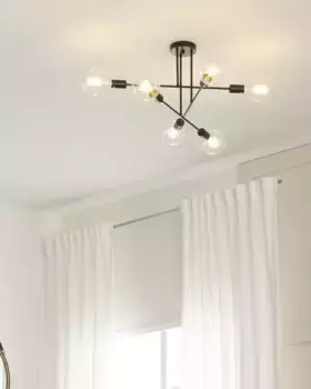 Подвесной светильник Beliani, черный