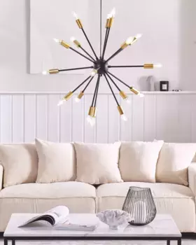 Подвесной светильник Beliani, черный