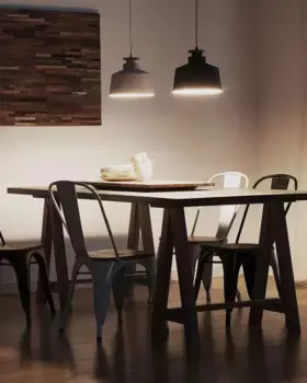 Подвесной светильник Beliani, черный