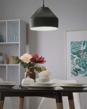 Подвесной светильник Beliani, черный