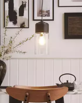 Подвесной светильник Beliani, черный