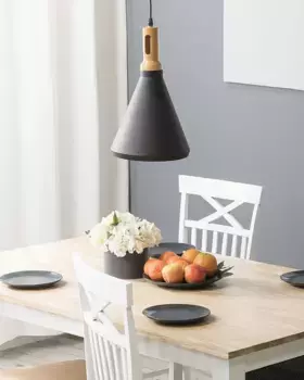 Подвесной светильник Beliani, черный