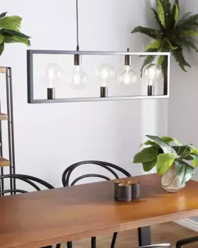 Подвесной светильник Beliani, черный