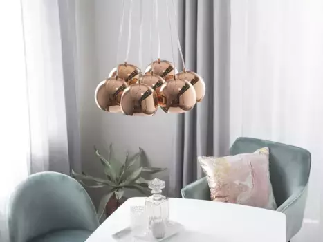 Подвесной светильник Beliani, медный