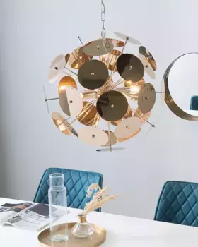 Подвесной светильник Beliani, медный