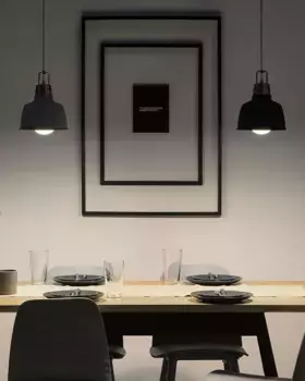 Подвесной светильник Beliani, серый