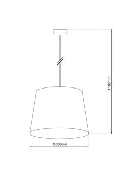 Подвесной светильник БЕЛОЕ ДЕРЕВО с E27 Nve Leuchten, белый