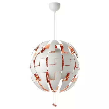 Подвесной светильник, белый/медный, 52 см, IKEA PS 2014 IKEA
